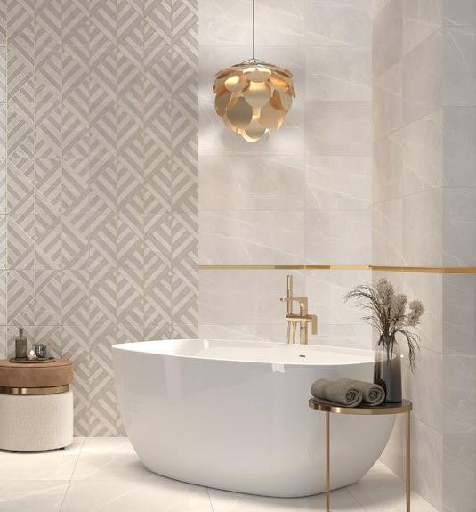 Настенная плитка Domino Bastille white 60.8x30.8 см