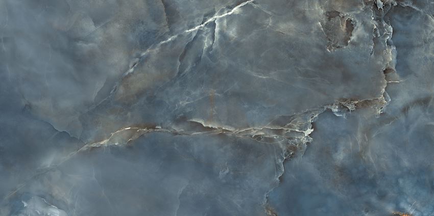 Универсальная плитка (керамогранит) Tubadzin Aquamarine navy POL 274.8x119.8 см