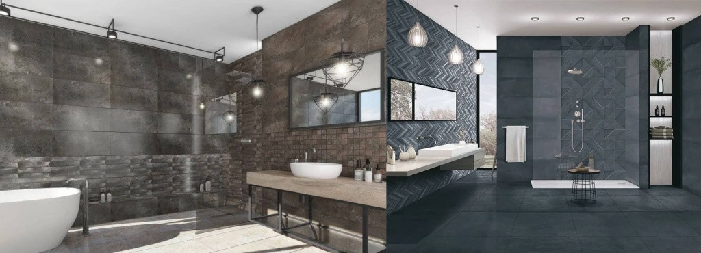 Плитка в стиле лофт дома