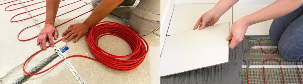 Теплый пол в ванной Теплый пол в ванной