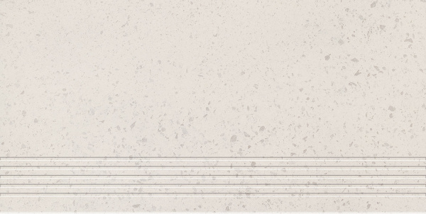 Ступень напольная из керамогранита Domino Otis white 59,8x29,8 см
