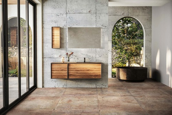 Универсальная плитка (керамогранит) Aparici Vulcano Ice Natural 49.75x99.55 см