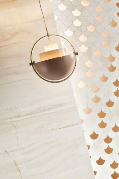 Настенная мозаика Tubadzin Sheen copper 29x19.3 см