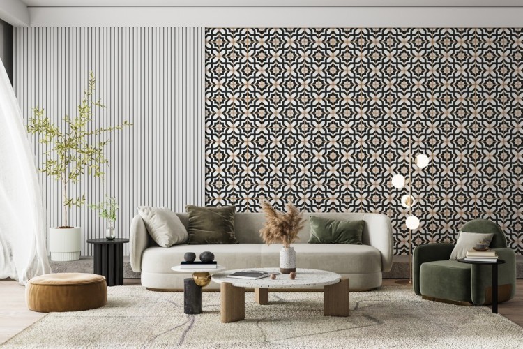 Универсальная плита (керамогранит) Ennface Morocco Beıge Matt 20x20 см