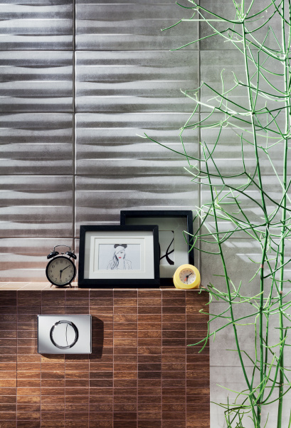 Настенная плитка Arte Minimal szara STR 44.8x22.3 см