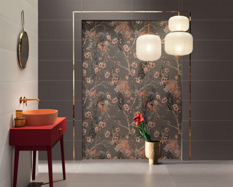 Настенная плитка Tubadzin Tori Take brown 29.8x74.8 см