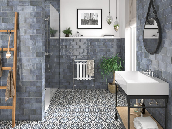 Настенная плитка Mainzu Camden Azurro 10x20 см