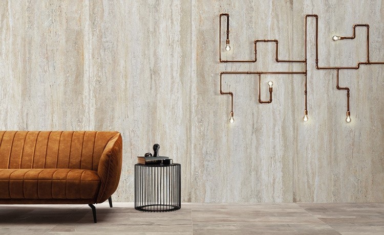 Универсальная плитка (керамогранит) Tubadzin Travertino MAT 274.8x119.8 см