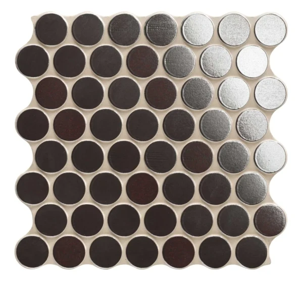 Настенная плитка (из керамогранита) Realonda Circle Metal 30.9x30.9 см