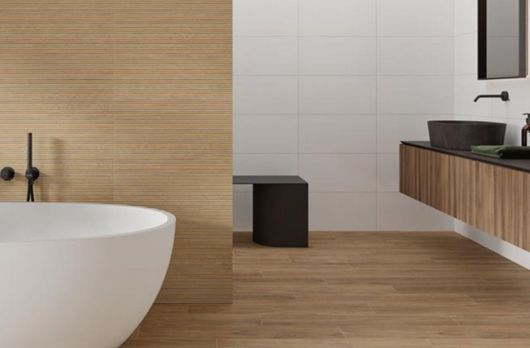 Универсальная плитка (керамогранит) Alaplana Colton Haya MAT Slipstop 15x90 см