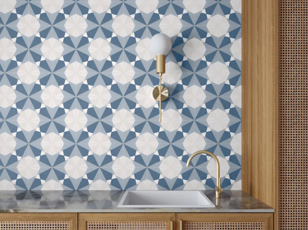 Универсальная плитка (керамогранит) Gayafores Altea Blue 33.15x33.15 см