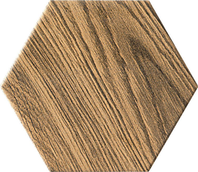 Настенная плитка Arte Burano wood hex 11x12,5 см