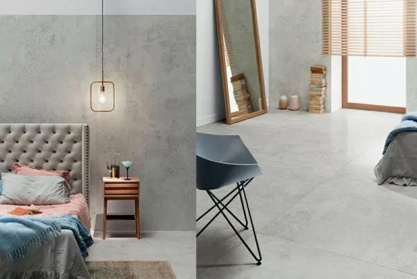 Универсальная плитка (керамогранит) Tubadzin Torano grey MAT 274.8x119.8 см               