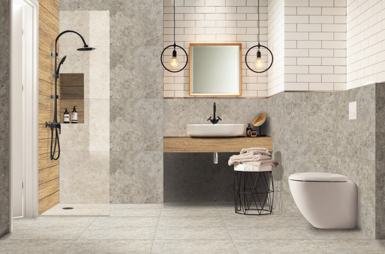 Универсальная плитка (керамогранит) Arte Etno grey MAT 119,8x59,8 см