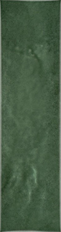Настенная плитка Tubadzin Masovia verde A gloss STR 29.8x7.8x1 см