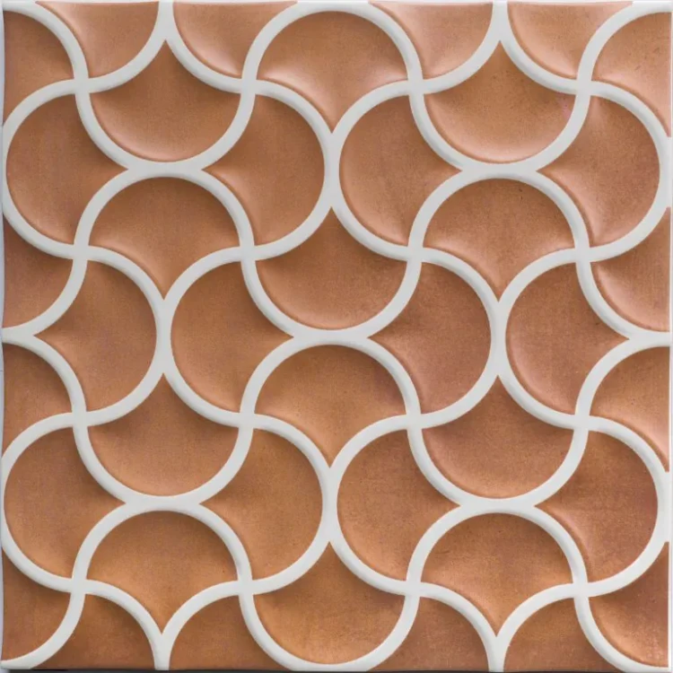 Настенная плитка (из керамогранита) Realonda Bari Lattice Cotto 33x33 см