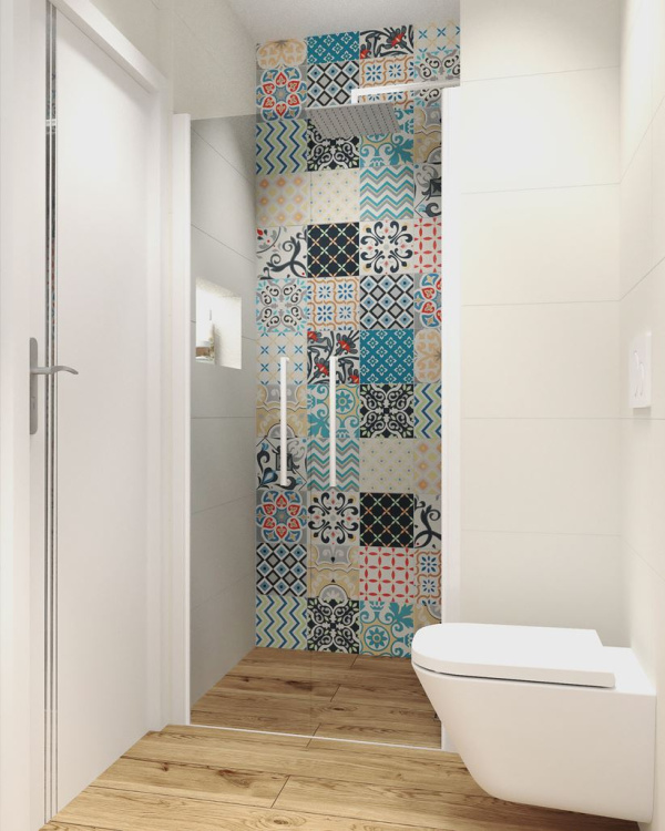 Настенный декор (20 разных дизайнов в одной упаковке) Tubadzin Patch White 22.3x22.3 см