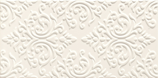 Настенный декор Delice white STR 223 x 448 mm