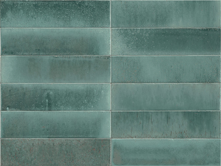 Универсальная плитка (керамогранит) Marazzi Lume Turquoise LX 6x24 см