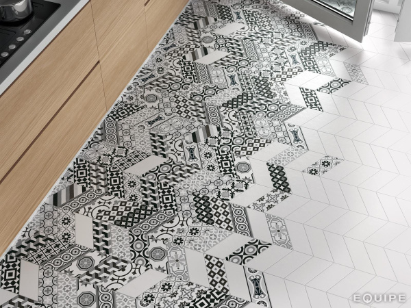 Настенная плитка Chevron Blanco Mate R 52 x 186 mm