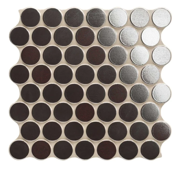 Настенная плитка (из керамогранита) Realonda Circle Metal 30.9x30.9 см