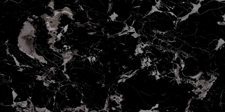 Универсальная плитка (керамогранит) Ennface Portoro Black High Glossy 120x60 см