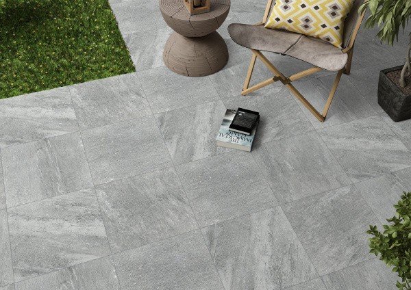 Утолщенный керамогранит Ennface Quartzite Grey 60x60 см