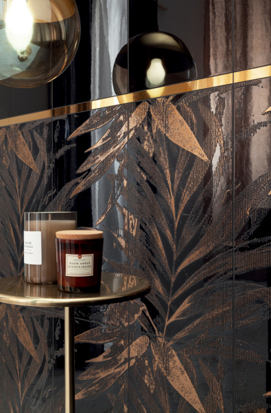 Настенный декор 2-х элементовый Tubadzin Sophi Oro lamina 2x29.8x59.8 (59.8x59.8) см 