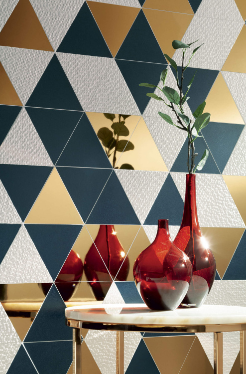 Настенная плитка Arte Scarlet white tri STR 16x13,9 см