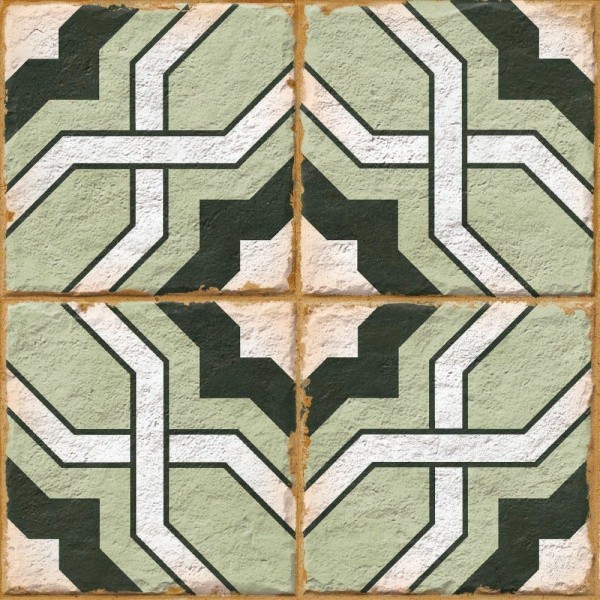 Ð£Ð½Ð¸Ð²ÐµÑ€ÑÐ°Ð»ÑŒÐ½Ð°Ñ Ð¿Ð»Ð¸Ñ‚Ð° (ÐºÐµÑ€Ð°Ð¼Ð¾Ð³Ñ€Ð°Ð½Ð¸Ñ‚) Ennface Morocco Green Matt 20x20 ÑÐ¼