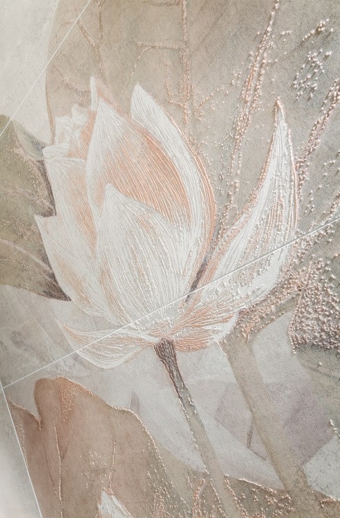 Универсальный декор из керамогранита Domino Element 1 Tortora flovers B 119.8x59.8 см