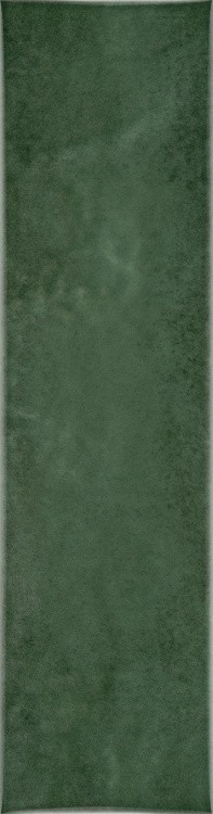 Настенная плитка Tubadzin Masovia verde A gloss STR 29.8x7.8x1 см