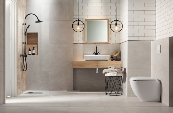 Универсальная плитка (керамогранит) Entina grey MAT 119.8x59.8 см