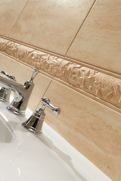 Настенный бордюр Sumatra beż 448 x 80 mm