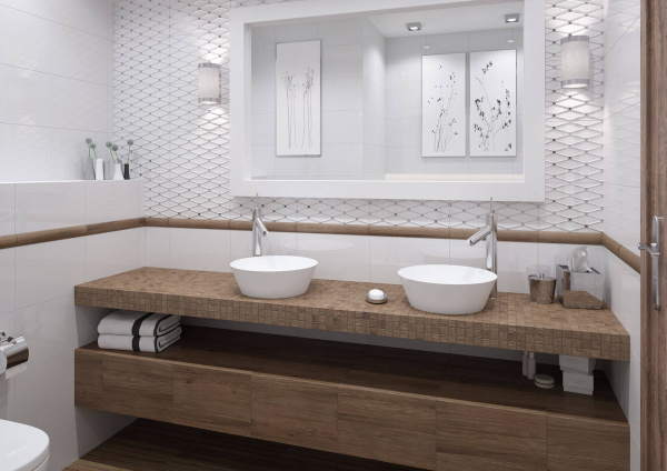 Настенный декор Arte Amazonia white 36x25 см