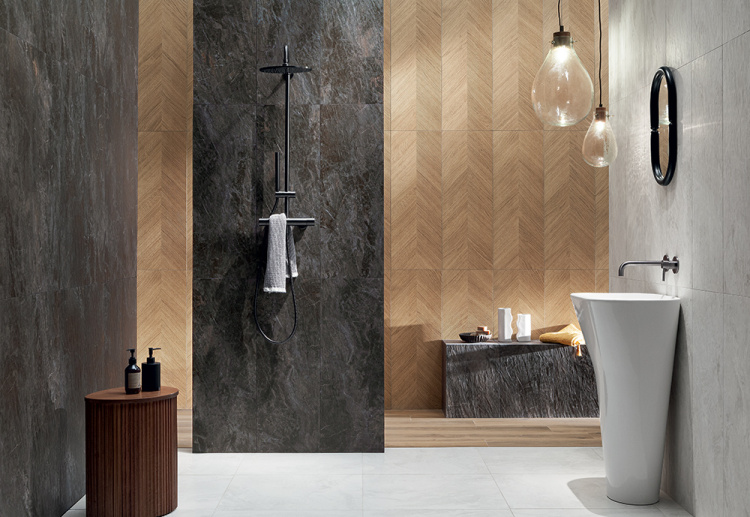 Настенная плитка Tubadzin Sedona wood STR 89.8x32.8 см