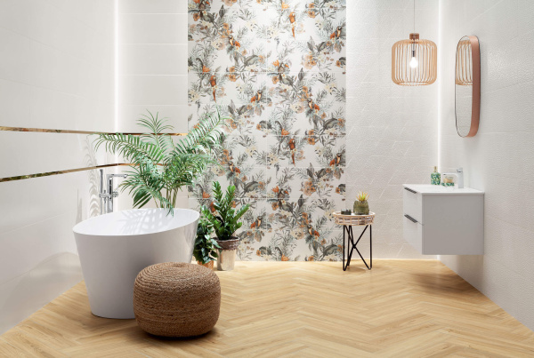 Настенный декор Arte Scarlet birds 149,8x59,8 см