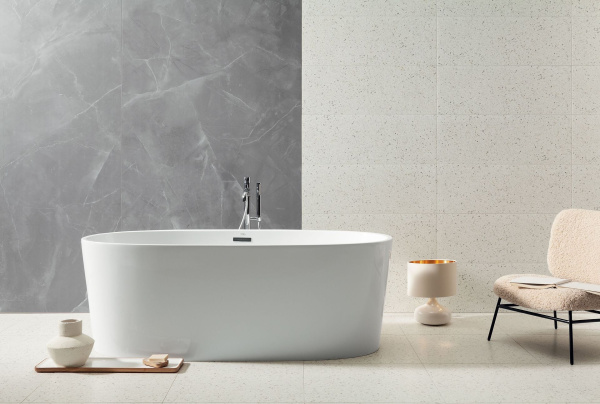 Универсальная плитка (керамогранит) Tubadzin Funky white 59,8x59,8 см Универсальная плитка (керамогранит) Tubadzin Funky white 59,8x59,8 см