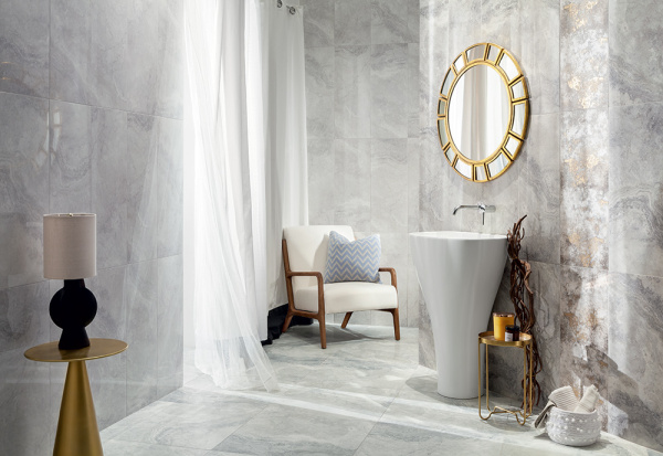 Настенная плитка Tubadzin Fadma white 29.8x74.8 см