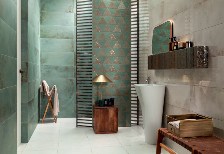 Настенный декор Tubadzin Goldgreen mono 29,8x74,8 см