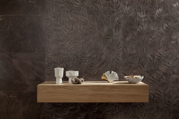 Универсальная плитка (керамогранит) Tubadzin Grand Cave Brown STR 119.8x59.8 см