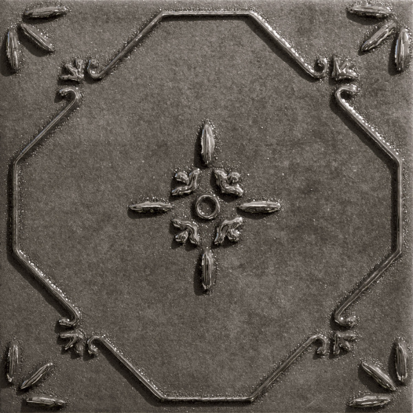 Настенный декор Tubadzin Tinta platinum mix 14,8x14,8 см