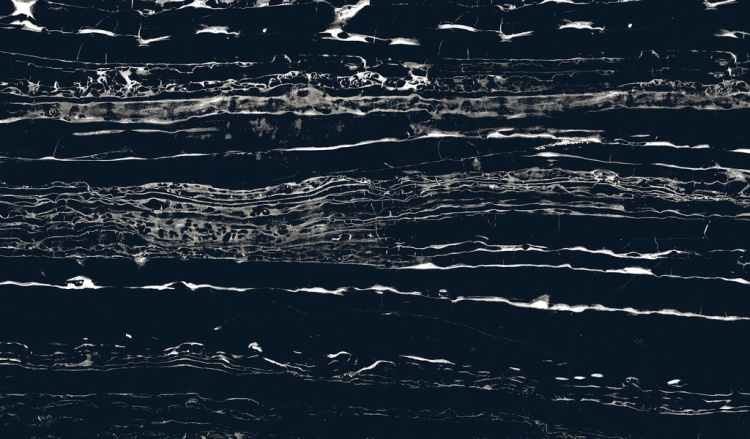 Универсальная плитка (керамогранит) Ennface Black Marquina Matt 160x80 см