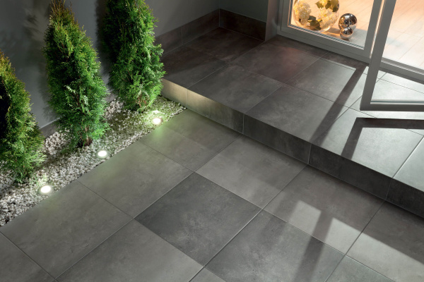 Напольная плитка (керамогранит) Arte Minimal grafit 45x45 см