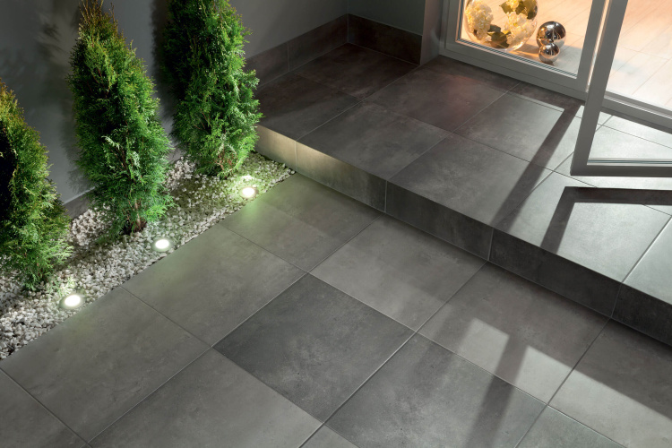 Напольная плитка (керамогранит) Arte Minimal grafit 45x45 см