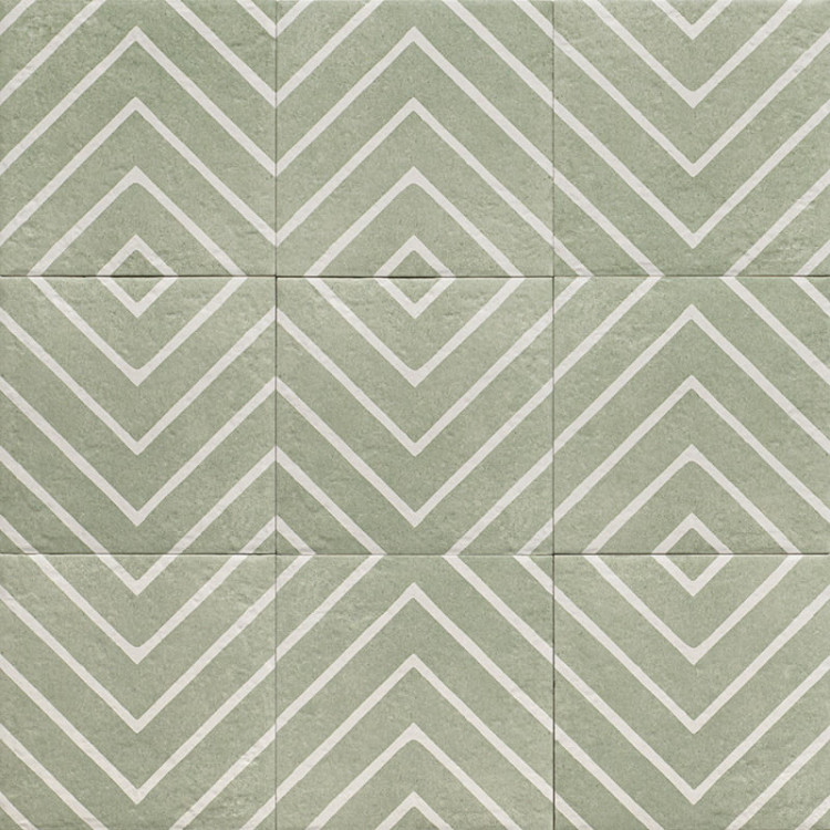 Универсальная плитка (керамогранит) Mainzu Decor Green One 20x20 см