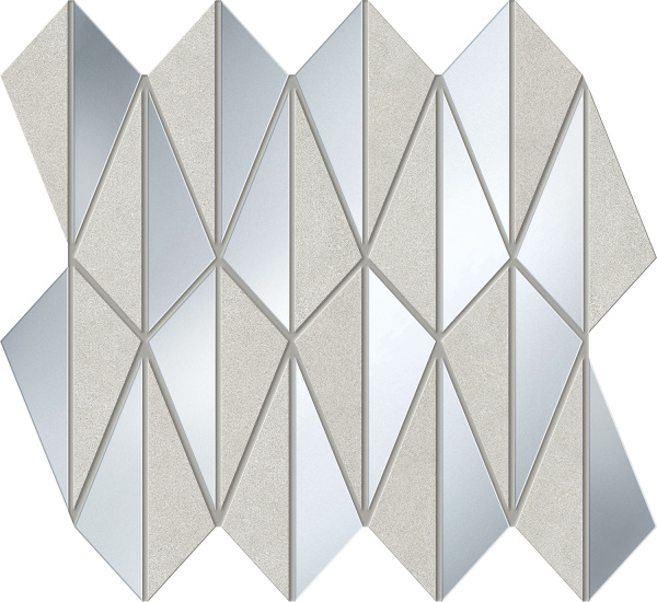 Настенная мозаика Tubadzin Lucid pearl 23x26,9 см