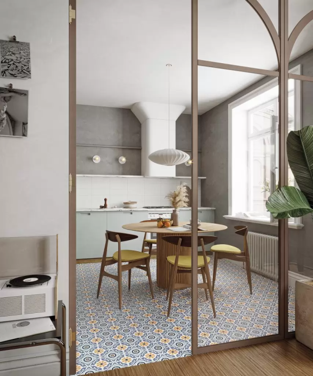 Напольная плитка Gayafores Musa mix 33,15x33,15 см