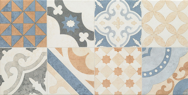 Настенная плитка Arte Neutral beige patchwork 59.8x29.8 см