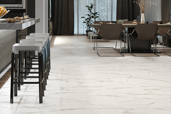 Универсальная плитка (керамогранит) Fiore Orobianco RT 60x120 см